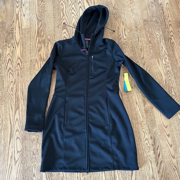 New Mondetta Hooded Long Soft Shell Jacket Women’s Medium - Picture 1 of 4